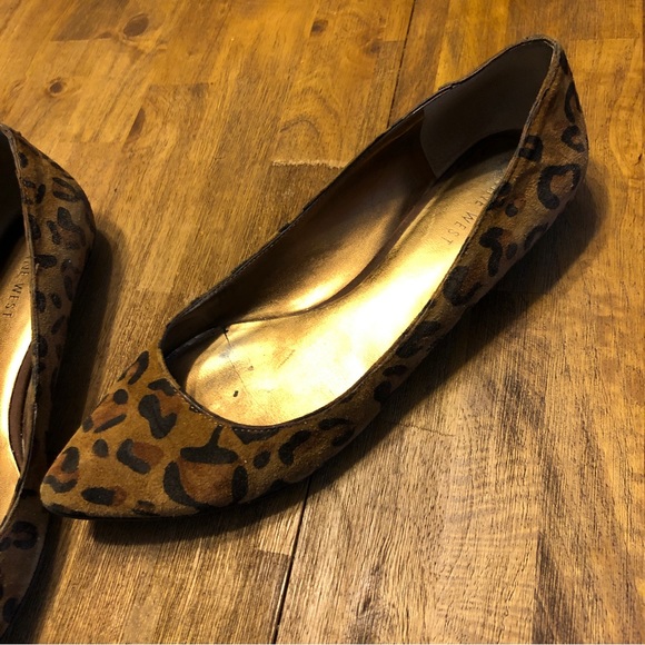 Nine West cheetah print flats - Picture 2 of 4